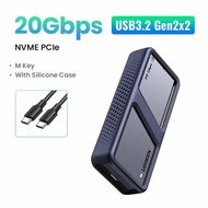 UGREEN 20Gbps 40Gbps M.2 NVMe PCIe SSD Case USB 4.0 3.2 Gen2 Compatible with M and B&M Keys M2 Porta
