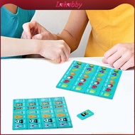 Lohobby 36Pcs Montessori Dominos Toy Cognitive Skills Wooden Dominos Puzzle Practical