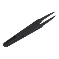 Black Plastic Anti-static Tweezers Repair Tool