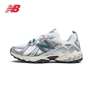 NEW BALANCE NB 610T系列复古潮流耐磨透气越野鞋运动休闲鞋 白色/银色 ML610TAE 42.5 27cm