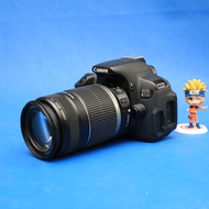 Canon 650D Lensa Tele Zoom Kamera DSLR Original - Vg
