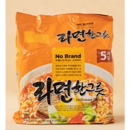 KOREA EMART No Brand Delicious Ramen – 5 Packs (120g x 5)