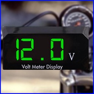 Led Voltage Display Motorcycle Digital Voltage Meter 12V Voltage Gauge Meter For Car Voltage Meter C