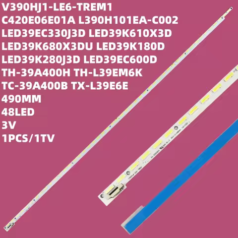 LED Strip for Panasonic TX-39AS500E TC-39A400B TX-39A400B 39A400E 39AS500B 39AS600B TC39A400B TC39A6
