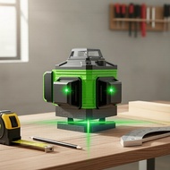 360° Rotary 12-Line Adjustable Laser Level for Accurate Line Measurement Work