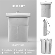 MAH กระเป๋าเป้สะพายหลังแบบพับได้3334 PU 16.5L แล็ปท็อปขยายได้กระเป๋าเดินทางกันน้ำเดินทาง Backapck