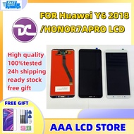 DC FOR Huawei Y6 2018/HONOR7APRO LCD Screen Assembly Replacement for Repair Parts with free tools with high quality