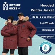 Hitchie Winter Down Jacket Men Woman Fleece Baju Sejuk Tebal Parka Korean Windproof 冬天外套羽绒服女男