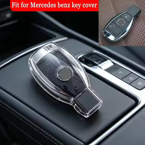Soft TPU Key Cover Case For Mercedes Benz AMG CLA W205 C350 W639 W219 W176 C350 GLK GLE GLS E63 Key 