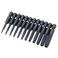 【AUROA】1pc 50mm Blue Magnetic Torx Screwdriver Bits Set Electric Screwdriver T5-T40