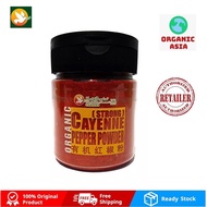 Health Paradise Organic Cayenne Pepper Powder (Strong) 130gm (bottle)