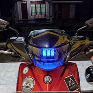Reflektor lampu depan Yamaha Mio j Mio GT model custom daymaker alis  warna