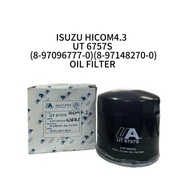 OIL FILTER@ISUZU HICOM4.3 UT 6757S (8-97096777-0)(8-97148270-0) OIL FILTER