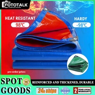Waterproof Canvas Tarpaulin Sheet Canopy Camping Kanvas Khemah Pasar Malam Penutup Pvc Tarpaulin