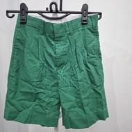Student Pants Green Size W26 Length 16 Inches Second Hand