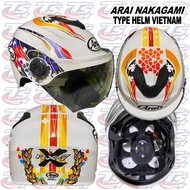 Arai motif helmet, copy arai nakagami helmet for ngonten