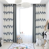 GYC2453 Gyrohome 1PC W Strips Splice Solid Grey Ring Hook Rod Room HighBlackout Curtain Drape Window “Customise” Home