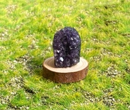 天然小迷你超美紫晶鎮 紫水晶 辦公室 風水 消磁淨化 快速出貨