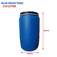 210L Blue Drum Tong / Tong Biru Blue tank blue drum tong / tong biru second hand