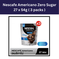 Thailand NESCAFE Americano Zero Sugar 27 x 54g ( 3 packs )