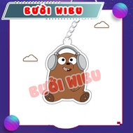 Acrylic Keychain we bare bears grizzly bear white panda panda Accessories for Handbags 3