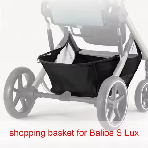 Stroller Shopping Basket For Cybex Balios S Lux Buggy Storage Bag Upgraded Large Capacity DIY Baby R