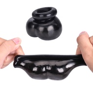 Cock ring penis ring 1PC Soft Scrotum Sleeve ball stretcher Male Penis Cock Ring Time Delay Toys For Man Sex Toys dropsh