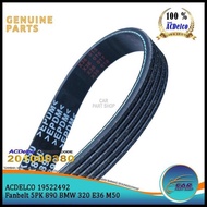 FREE SHIPPING ACDELCO FANBELT V BELT 5PK 890 bmw 320 E36 M50 ORIGINAL QUALITY