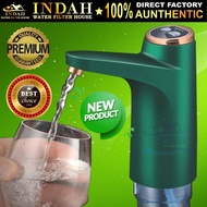 Yamda Water Pump Dispenser Premium Green Y3 / Y4 Suitable for Spritzer Water Bottle USB Charging Aut