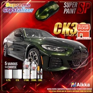 AIKKA CK33 Verde Ermes | Supreme Crystalizer Series | Automotive Color 2K Car Paint Motor Aerosol Ca
