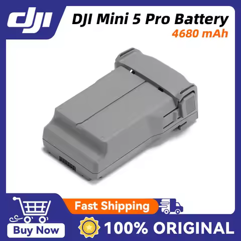 DJI Mini 5 Pro Intelligent Flight Battery Plus Capacity: 4680 mAh Original DJI Battery in Stock