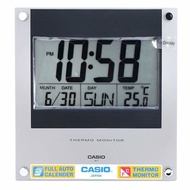 CASIO ID-11S-1D DIGITAL THERMOMETER Full auto-calendar WALL CLOCK