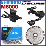 Shimano DEORE M6000 Groupset 3x10Speed MTB Mountain Bike 30 Speed RD-M6000 Derailleur SL-M6000 Shift