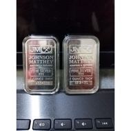 Silver Bar 999 JM 1 Oz (Toning)