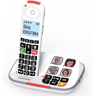 Swissvoice Xtra 2355 室內無綫電話 | 4個實體照片撥出鍵 | +40dB音頻增強 | 兼容助聽器 | 香港行貨