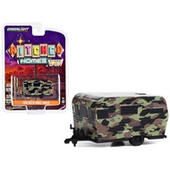 Greenlight 1/64 Hitched Homes Series 13-1958 Siesta Travel Trailer 34130-B