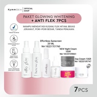 KYYM SKIN PAKET LENGKAP ISI 7 PCS [ EFFORTLESS SUNSCREEN 20 ML FACE WASH 100 ML FACE MIST 100 ML DAY