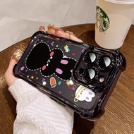 3 in1 Rabbit Case For Oppo Reno 10 10pro 9 9pro1111f 11pro 12 12pro12f Phone Case Soft Anti fall pro