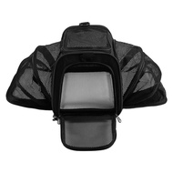 Pet Bag Foldable Handheld Expansion Mesh Breathable Small Dog Charter Carry Cat Out Charcoal Bag