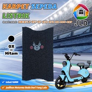 JieLiDa Karpet Sepeda Listrik UwinFly RF7/R7/R7S/RF8/R8/R8S/R8P mie bihun motif Print