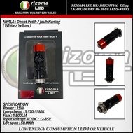 Rizoma Led H6 Headlight Ac/Dc Headlight H6 Blue Lens+Fan Led Highlight H6 Universal