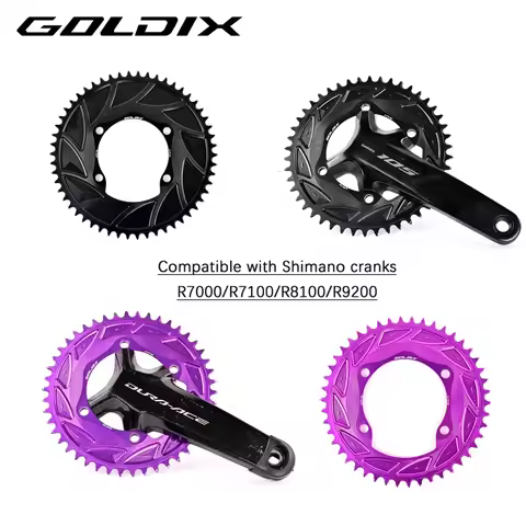 GOLDIX 110BCD Bicycle Chain Wheel 8-12 seconds for R7000 R8000 R9200 Sprocke 46T 48T 50T 52T 54T 56T