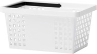 like-it Storage Shopping Basket with Handle, Load Capacity 22.0 lbs (10 kg), W 16.9 x D 11.8 x H 8.7