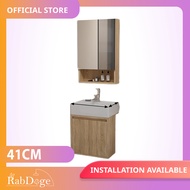 Rabdoge Bathroom Basin Cabinet With Mirror Cabinet 41cm