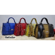 Phyton Leather Bag