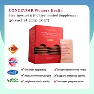CONCEVOIR Myo-Inositol & D-Chiro-Inositol Supplement (3g x 30days) | PCOS | Fertility | Hormonal Imb