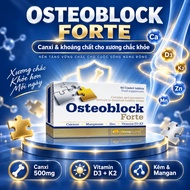 [Genuine] Osteoblock Forte - Polish Organic Amino Acid Calcium, Vitamin D3 & K2 Helps Strong Bones (
