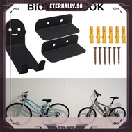 [eternally.sg] 3pcs/Set Bike Rack Holder Bicycle Storage Hanger Support Pedal Wall Mount