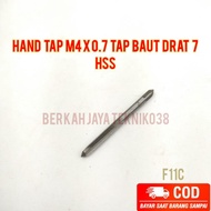 Hand Tap M4x0.7 Tap Bolt Thread 7 HSS Not Yamawa OSG
