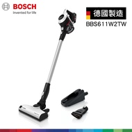 【BOSCH 博世】Unlimited S6 輕量多功能手持無線吸塵器 BBS611W2TW 白色